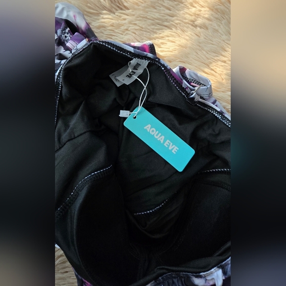 Aqua Eve One Piece Bathing Suit #990 - Picture 4 of 10